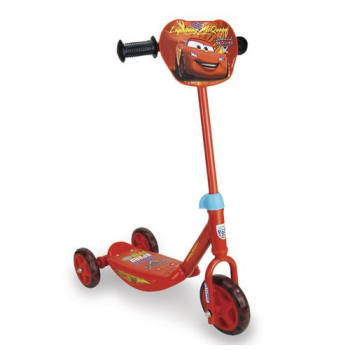 Самокат 3-х колесный Тачки, Smoby