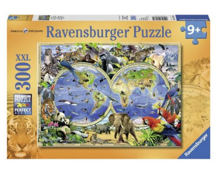 Пазл Мир дикой природы XXL 300 шт., Ravensburger
