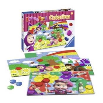 Настольная игра Маша и медведь Колорино, Ravensburger
