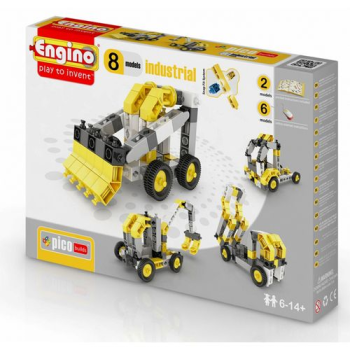 Конструктор PB24 Inventor Спецтехника, 8 моделей, Engino